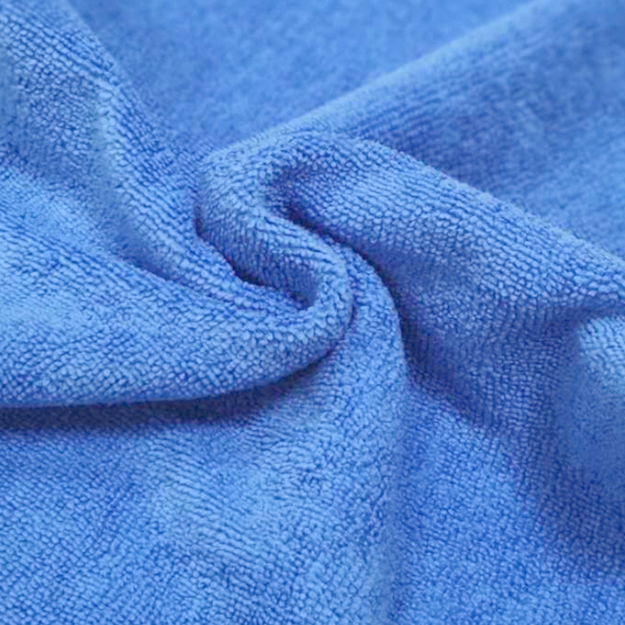 POLYTE Microfiber Cleaning Cloth, 12 x 16 in, Blue, Green, Yellow, 24 Pack - Image 3