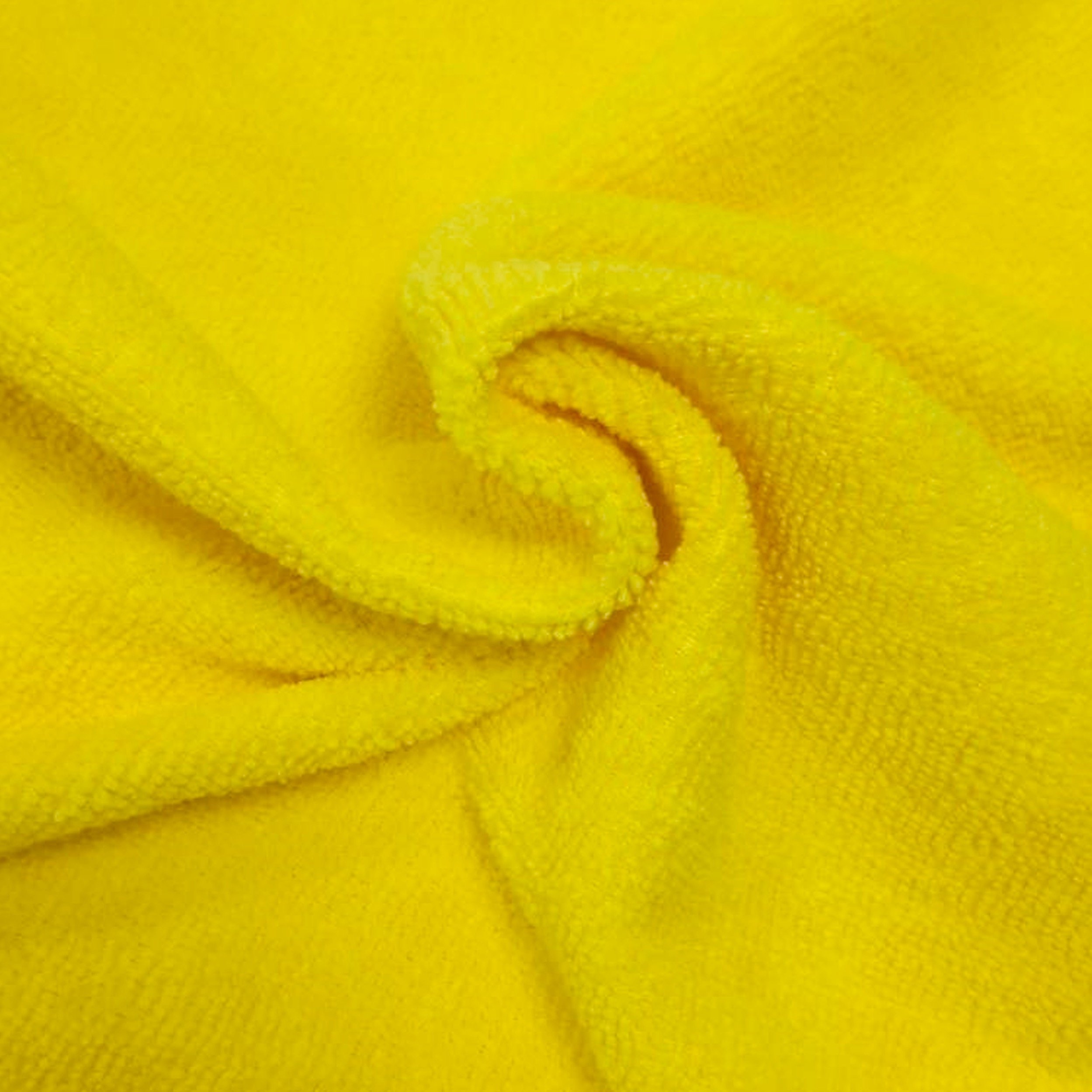 POLYTE Microfiber Cleaning Cloth, 12 x 16 in, Blue, Green, Yellow, 24 Pack - Image 4