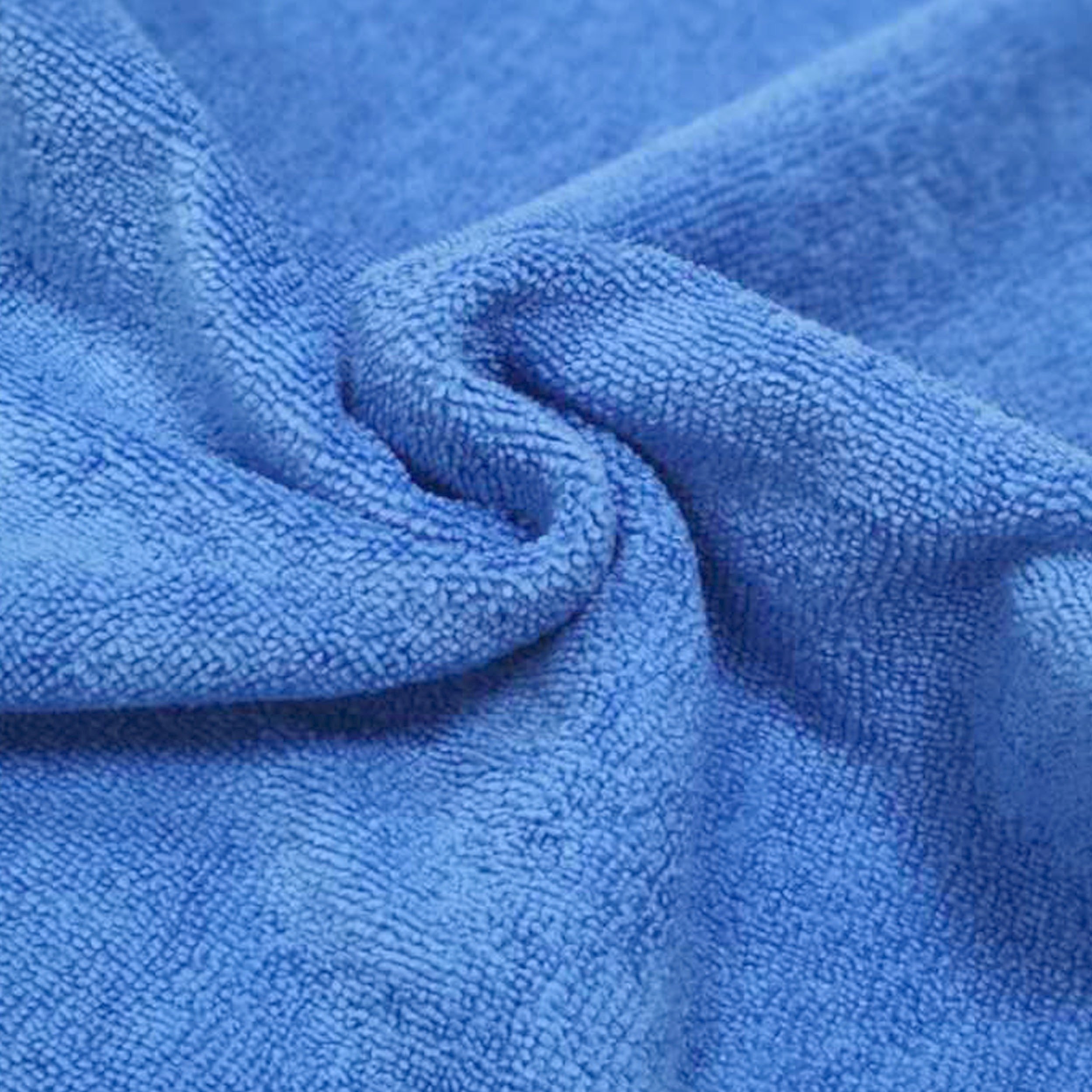 POLYTE Microfiber Cleaning Cloth Ultrasonic Cut Edgeless, 14 x 14 in (36 Pack, Blue,Green,Yellow) - Image 3