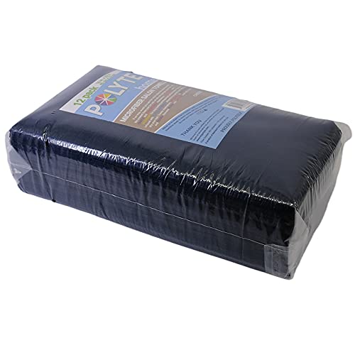 POLYTE Professional Quick Dry Lint Free Microfiber Hair Drying Salon Towel, 16 x 29 in, 12 Pack (Black) - Image 5